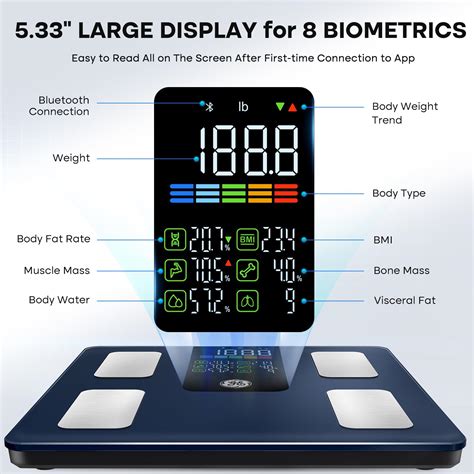 Snapklik Ge Scale For Body Weight Smart Digital Bathroom Body