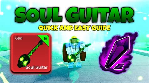 How To Get Soul Guitar Mythical Gun Fast And Easy Blox Fruits Youtube