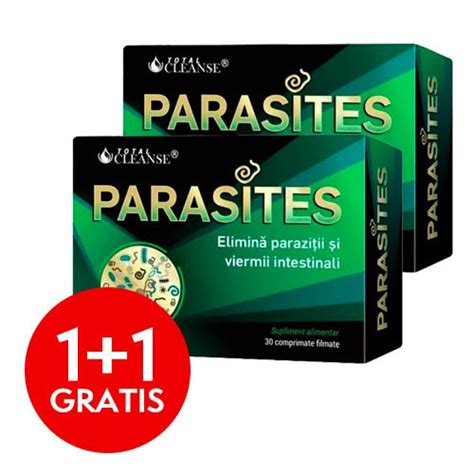 Pachet Parasites Total Cleanse® – Paraziti Intestinali CosmoPharm, 1+1 ...