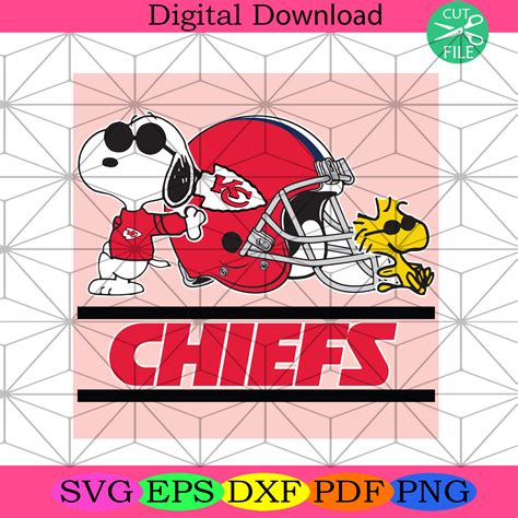 Kansa City Chiefs Snoopy Svg Sport Svg, Kansa City Chiefs Svg