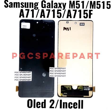 Jual Incell Oled 2 LCD Touchscreen Fullset Samsung Galaxy M51 M515