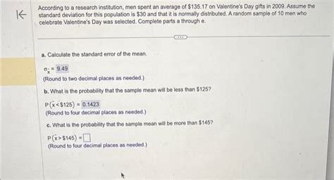 Solved According To A Research Institution Men Spent An Chegg