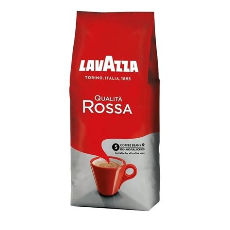 Кофе в зернах LavAzza Qualita Rossa, 250 г. | Магазин кофе и чая