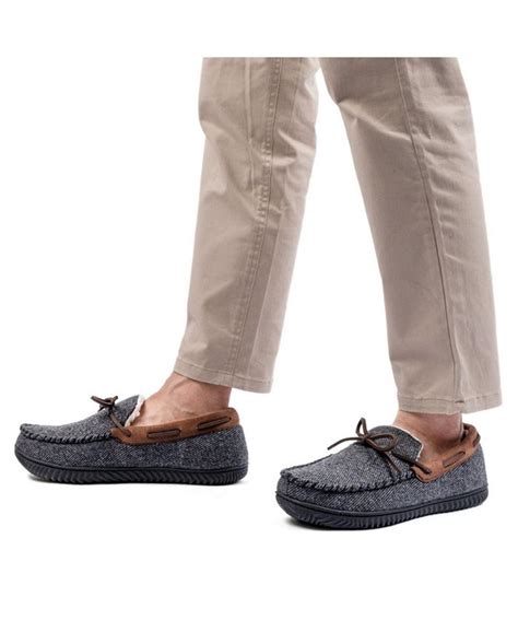 Rockdove Rock Dove Mens Samuel Sherpa Lined Moccasin Slipper Macys