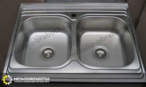 Мойки для кухни из нержавеющей стали накладные купить на заказ в Москве ...