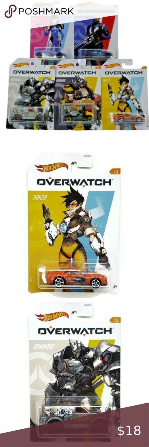 Hot Wheels Overwatch Series Set Of Cars Hot Wheels Overwatch Comic Book Cover