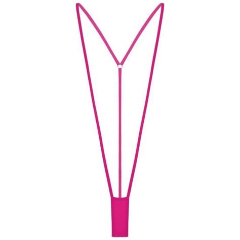Yizyif Micro Bikini Sexy Femme Ficelle Body String Thong Monokini Lingerie Ouverte Erotique Rose