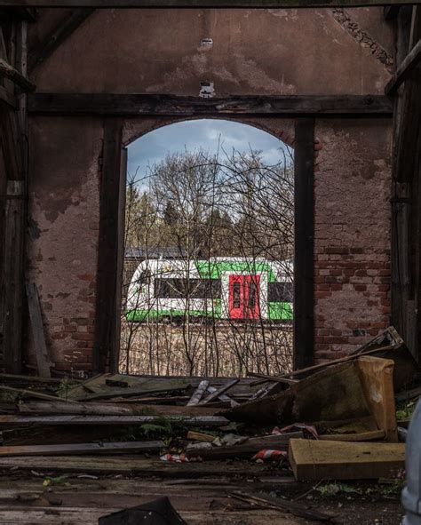 Inside an abandoned train station... more lost places of train stations ...