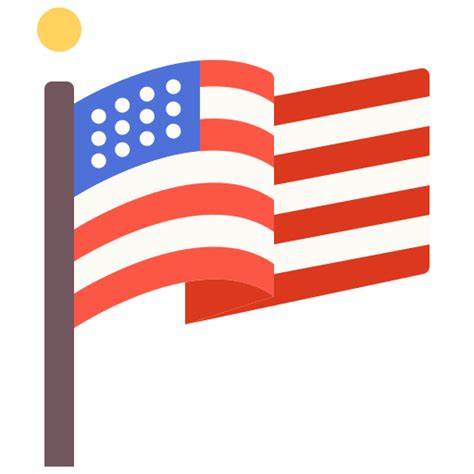 usa generic flat icon
