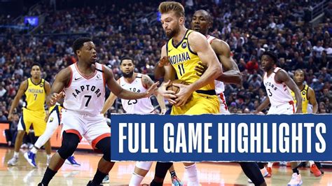 Toronto Raptors Vs Indiana Pacers Full Game Highlights January 24 2021 Nba Season Youtube