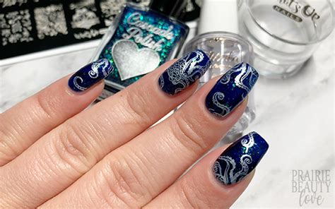 Nail Art Under The Sea Octopus Nails Prairie Beauty