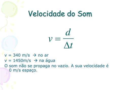 Velocidade Som Na Agua - 7
