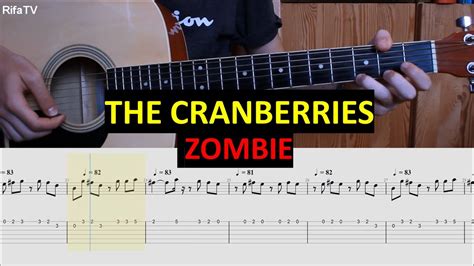 The Cranberries Zombie Guitar Tutorial Youtube