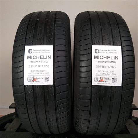 225/55 R17 97Y Michelin Primacy 3 (MO) – 60% +5mm – Gomme Estive ...