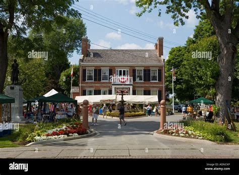 Town Hall Of Gananoque Ontario During Festival Of The Islands 2007