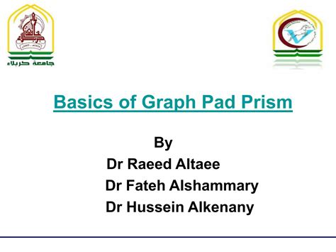 basics  graphpad prism