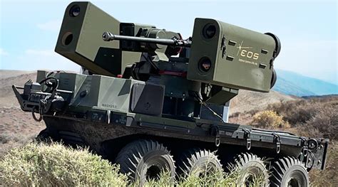 Eos Showcases Advanced Unmanned Weapons Platform To Us Army Contact