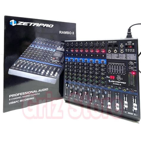 Jual Mixer Zetapro Rambo Rambo Original Channel Shopee Indonesia