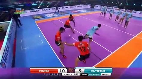 U Mumba Vs UP Yoddha PKL 9 Highlights HD Kabaddi Highlights 2022