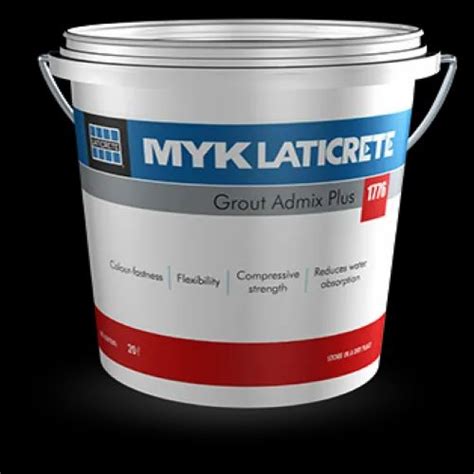 Liquid Myk Laticrete Grout Admix Ml For Construction At Rs