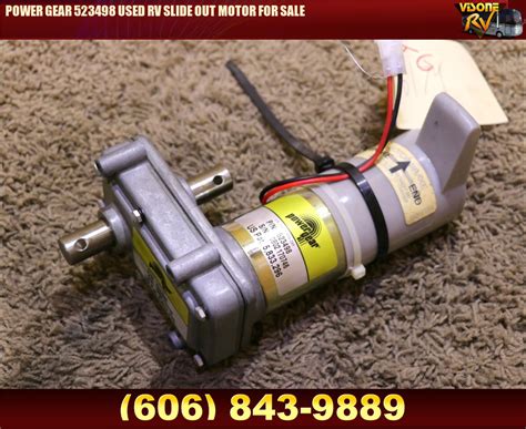 Rv Components Power Gear 523498 Used Rv Slide Out Motor For Sale Power