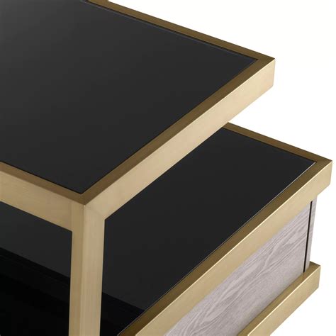 Eichholtz Side Table Kuboa Brushed Brass Bei Villatmo De