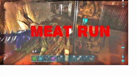 MASSIVE MEAT RUN KARMA CREW SCORCHEDCAVE ARK PS4 OFFICIAL YouTube