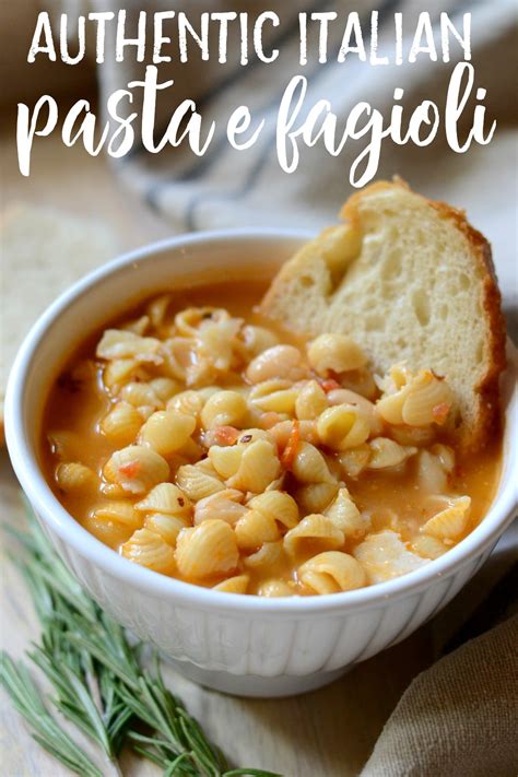 The Best Authentic Pasta E Fagioli