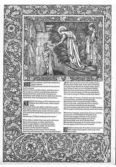 Full Pages Kelmscott Chaucer