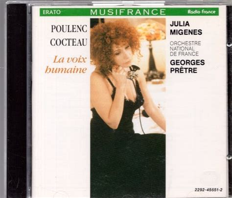 Yahoo オークション YO107 POULENC COCTEAU LA VOIX HUMAINE MIGENES