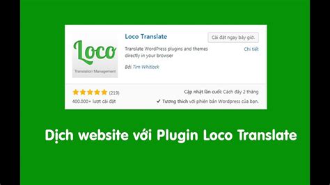 H Ng D N D Ch Website Wordpress V I Plugin Loco Translate Wordpress