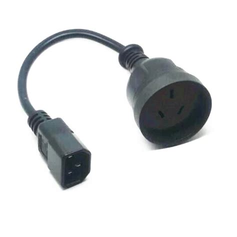 Power Adapter Cord For Pdu Psu Usp Iec C Male Plug To Saa