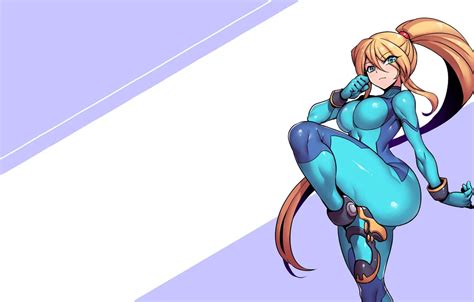 Обои ass long hair blue eyes ponytail blonde big boobs Samus Aran thighs на телефон и