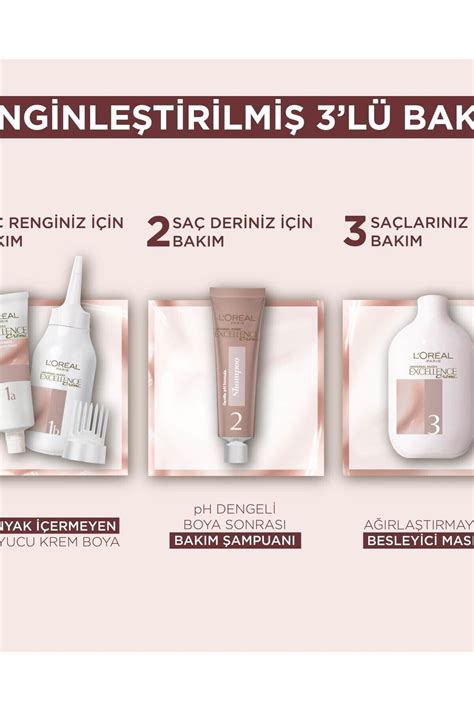 LOréal Paris Excellence Creme Nude Renkler Saç Boyası U Nude Koyu