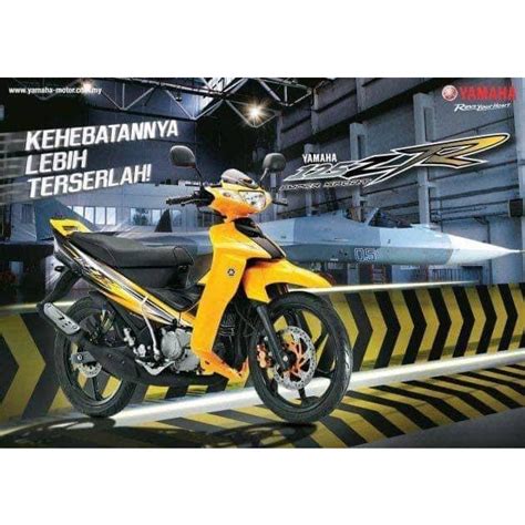 Coverset Original Hly Yamaha 125 125z 125zr Kuning Diraja Stripe