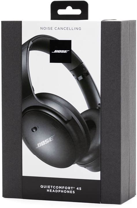 Bose QuietComfort 45 Black ab 279,95 € | Preisvergleich bei idealo.de