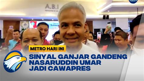 Ganjar Enggan Menjawab Soal Nasaruddin Umar Jadi Cawapres YouTube