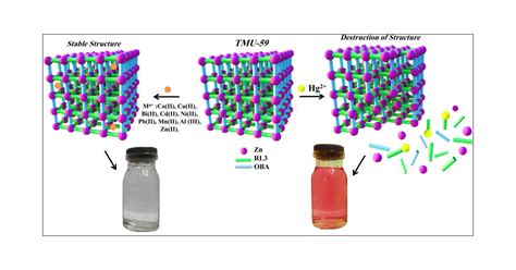 Highly Sensitive Colorimetric Naked Eye Detection Of HgII Using A Sacrificial MetalOrganic