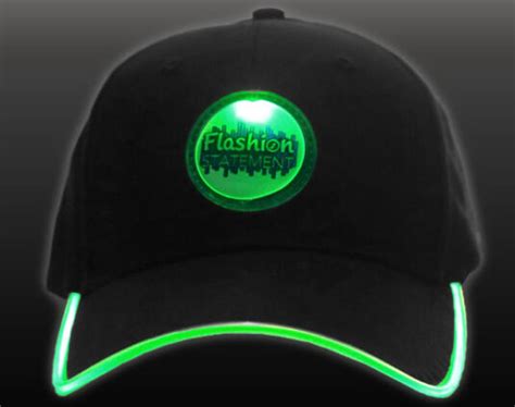 Custom LED Hats - Flashion Statement