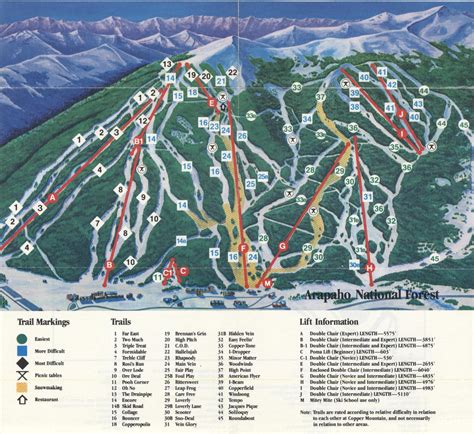 Copper Mountain Resort - SkiMap.org