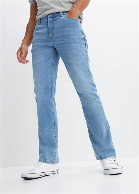 Dżinsy ze stretchem Regular Fit Bootcut cena 64 99 zł sklep bonprix