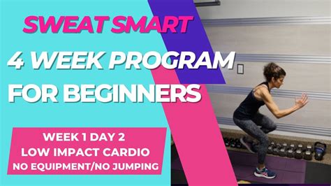 Sweat Smart Beginner Low Impact Hiit Cardio No Equipment No