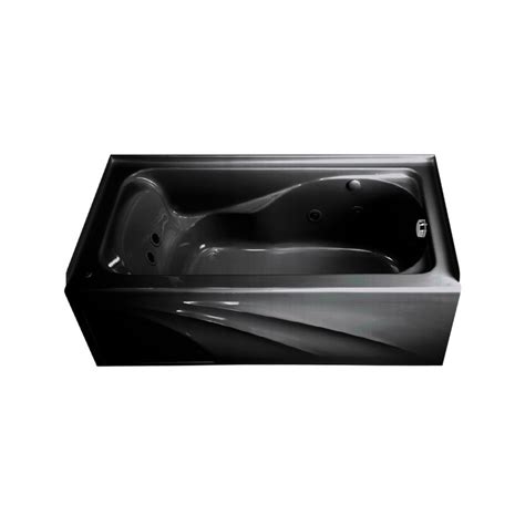 American Standard Black Acrylic Skirted Jetted Whirlpool Tub at Lowes.com