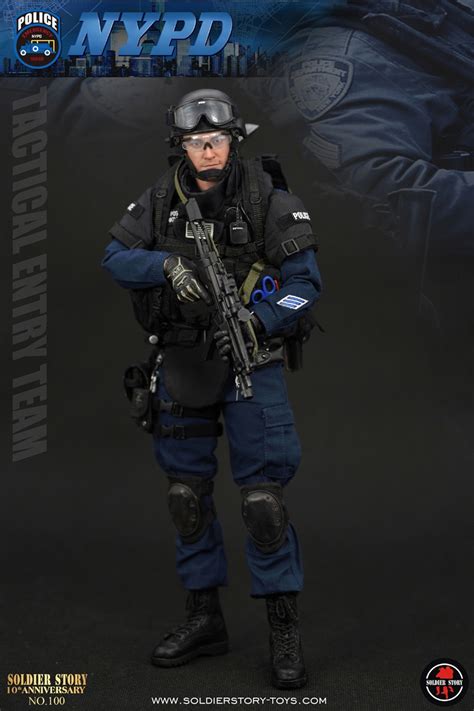 Toyhaven Soldier Story 16th Scale Nypd Esu Tactical Entry Team” 12