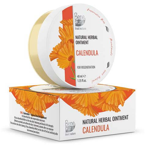 Buy Benepura Calendula Ointment Natural Wound Healing Ointment For