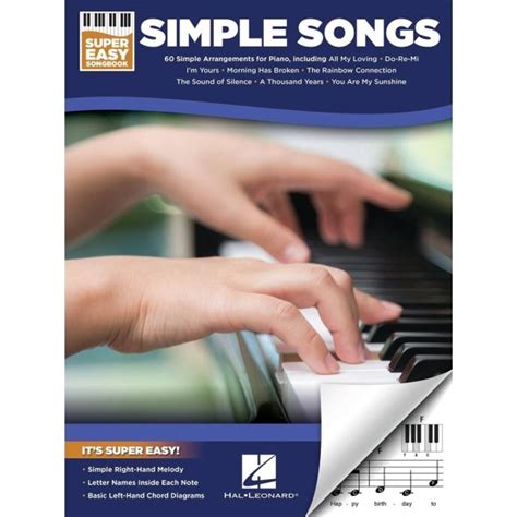 simple songs super easy songbook