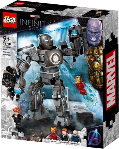 76190 Железный человек: схватка с Торговцем LEGO Super Heroes