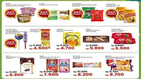 Sambut Liburan Nikmati Promo Indomaret Juli Beli Gratis