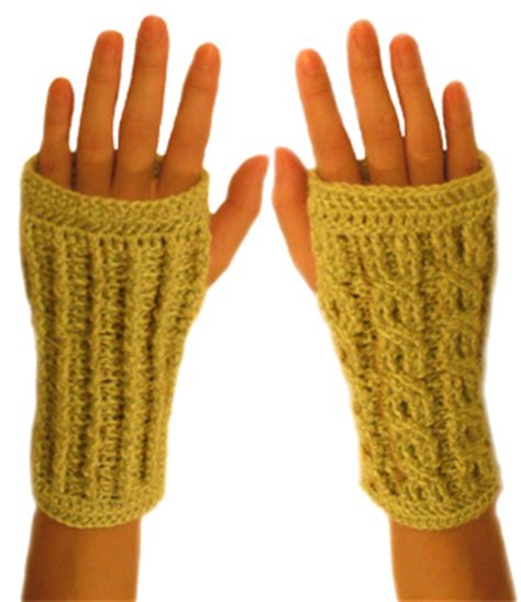 Crochet Spot » Blog Archive » Crochet Pattern: Reversible Wrist Warmers ...