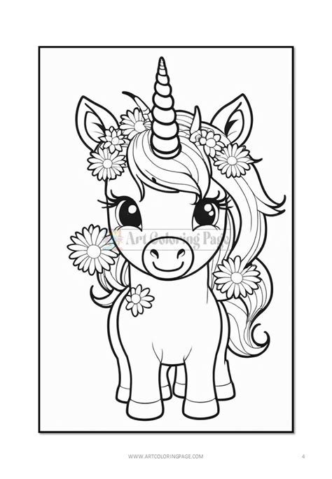 Unleash Your Imagination With Unicorn Coloring Sheets Vol